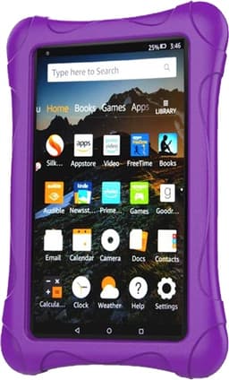 Amazon Kindle Fire 7 16GB Kids Edition Purple Case (2019) Grade Good Used