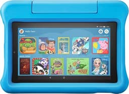 Amazon Kindle Fire 7 16GB Kids Edition Blue Case (2019) Grade Fair Used