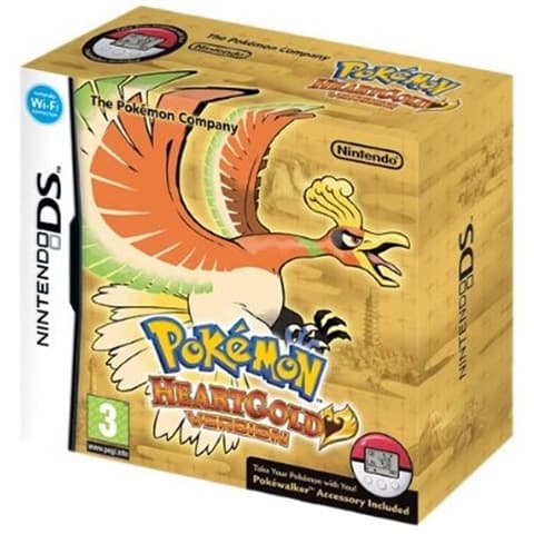 Pokemon HeartGold + Pokewalker, w/Outer Box