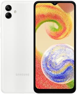 Samsung Galaxy A04 Dual Sim (3GB+32GB) White Unlocked Grade Good Used
