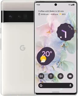 Google Pixel 6 Pro 128GB Cloudy White Unlocked Grade Fair Used