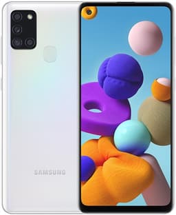 Samsung Galaxy A21S Dual Sim 32GB White Unlocked Grade Good Used