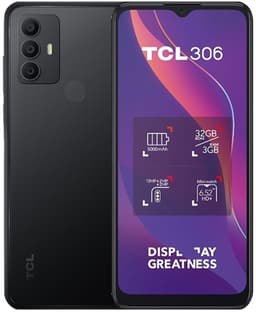 TCL 306 (6102H) 32GB Space Grey Unlocked Grade Good Used