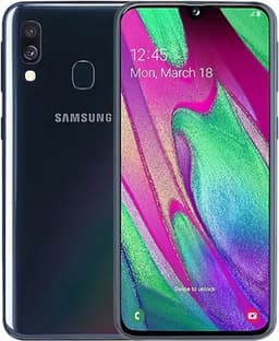 Samsung Galaxy A40 64GB Black Unlocked Grade Good Used