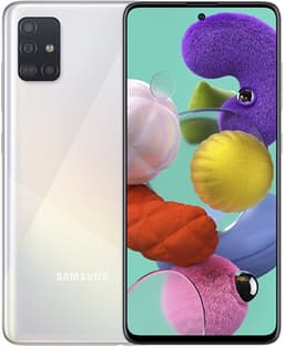 Samsung Galaxy A51 Dual Sim (4GB+128GB) Prism Crush White Unlocked Grade Good Used
