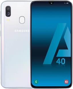 Samsung Galaxy A40 Dual Sim 64GB White Unlocked Grade Fair Used