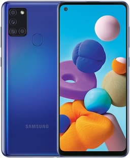 Samsung Galaxy A21S Dual Sim 64GB Blue Unlocked Grade Good Used