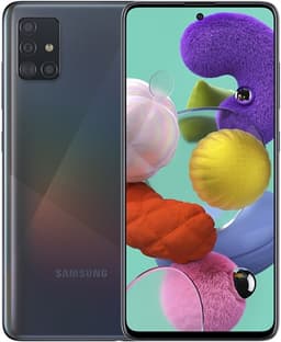 Samsung Galaxy A51 Dual Sim (4GB+128GB) Prism Crush Black Unlocked Grade Fair Used