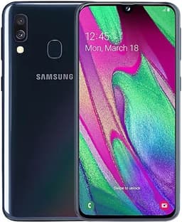 Samsung Galaxy A40 Dual Sim 64GB Black Unlocked Grade Fair Used