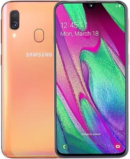 Samsung Galaxy A40 Dual Sim 64GB Coral Unlocked Grade Good Used