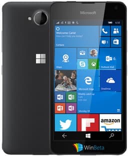 Microsoft Lumia 650 16GB Black Unlocked Grade Fair Used