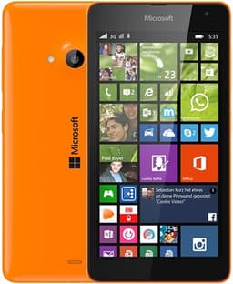 Microsoft Lumia 535 8GB Orange Unlocked Grade Good Used