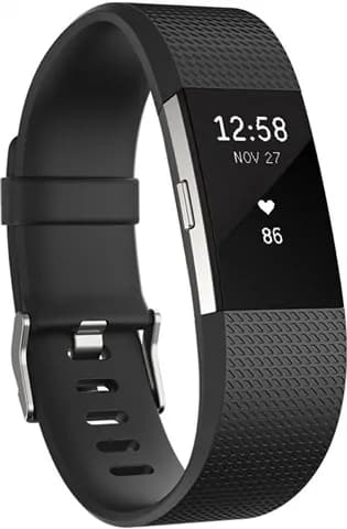 Fitbit Charge 2 Heart Rate + Generic Strap - Small Grade Fair Used