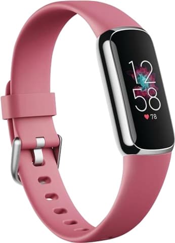 Fitbit Luxe Activity Tracker - Orchid / Platinum Stainless Steel Grade Fair Used