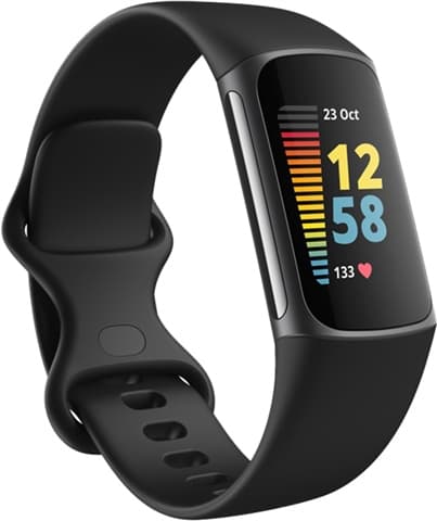 Fitbit Charge 5 Advanced Fitness and Health Tracker - Graphite Grade Good Used