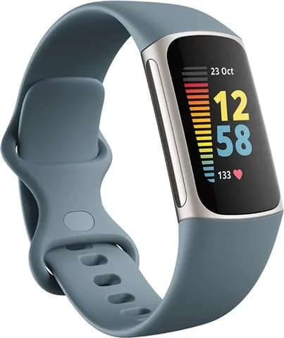 Fitbit Charge 5 Advanced Fitness and Health Tracker - Blue Grade Good Used