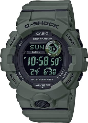 Casio G-Shock GBD-800 Utility Colour  Grade Good Used