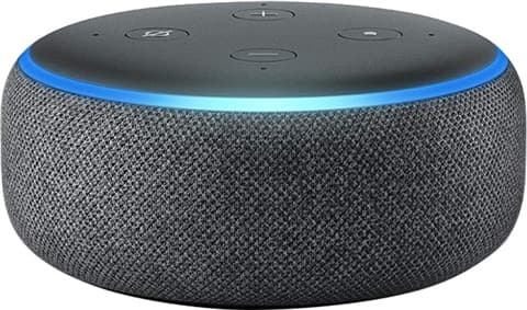 Amazon Echo Dot 3rd Gen (C78MP8/D9N29T) - Charcoal Fabric Grade Good Used