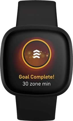 Fitbit Versa 3 Health & Fitness Smartwatch - Black Grade Good Used