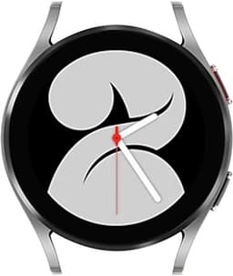 Samsung Galaxy Watch 4 (GPS) NO STRAP Silver 40mm Grade Good Used