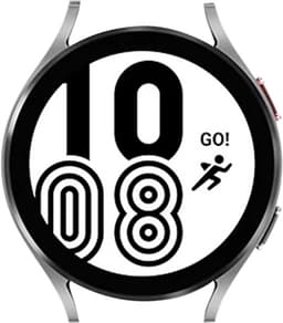 Samsung Galaxy Watch 4 (GPS) NO STRAP Silver 44mm Grade Fair Used