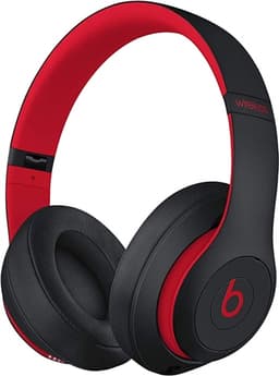 Beats Studio3 Wireless Over-Ear Headphones - Defiant Black/Red Grade Fair Used