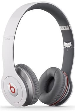 Beats Solo HD On-Ear Headphone 2013 White Grade Good Used