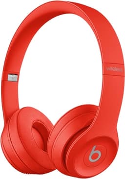 Beats Solo3 Wireless On-Ear Headphones - (Product Red) Citrus Red Grade Good Used