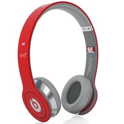 Beats Solo HD SE Red by Dr.Dre On-Ear Grade Good Used