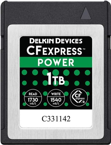 Delkin Devices (DCFX1-1TB) 1TB CFexpress Type B Memory Card Used