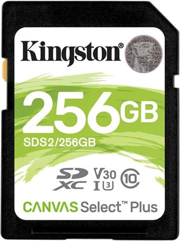 Kingston 256GB microSDXC Card UHS-I U1 Used