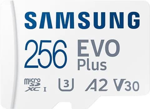 Samsung Evo Plus 256GB microSDXC Card UHS-I U3 A2 V30 Used