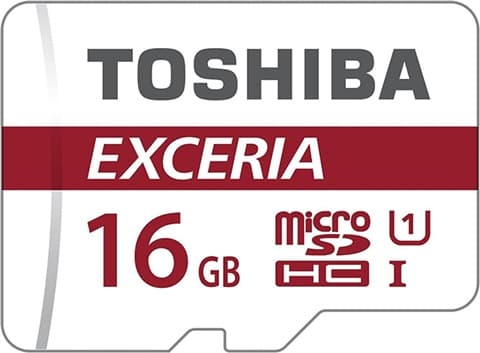 Toshiba Exceria 16GB UHS-I U1 microSD Used