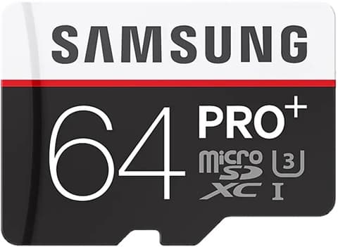 Samsung PRO Plus 64GB microSDXC Card UHS-I U3 Used