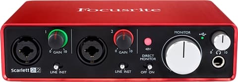 Focusrite Scarlett 2i2 Studio (2nd Gen) Audio Interface Grade Good Used