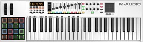 M-Audio Code 49 USB MIDI Controller Grade Good Used