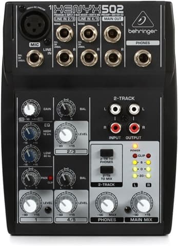 Behringer Xenyx 502 Mixer Used