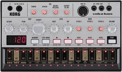 Korg Volca Bass Analogue Bass Machine Used