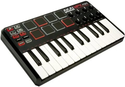 Akai MPK Mini MKI USB MIDI Controller/Keyboard Used