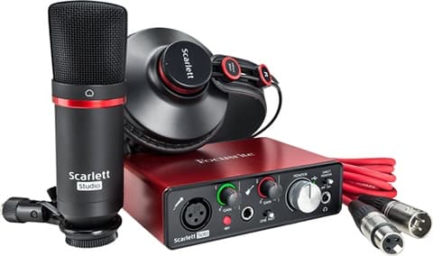 Focusrite Scarlett Solo Studio (2nd Gen) Studio Bundle Grade Good Used