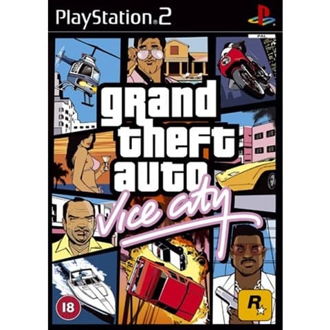 Grand Theft Auto Vice City Used Playstation 2 Game