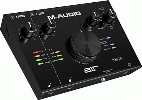 M-Audio AIR 192/6 2-In 2-Out USB Audio Interface Grade Fair Used