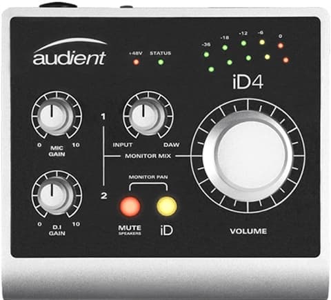 Audient iD4 2 in 2 USB Audio Interface Grade Excellent Used