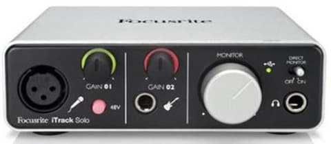 Focusrite iTrack Solo iPad/PC/Mac Audio Interface Grade Good Used
