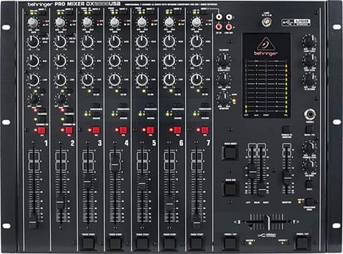 Behringer DX2000USB 7 Channel DJ Pro Mixer Grade Fair Used