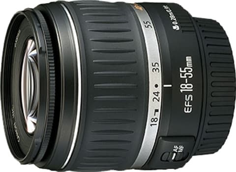 Canon EF-S 18-55mm f/3.5-5.6 II USM Black Lens Used