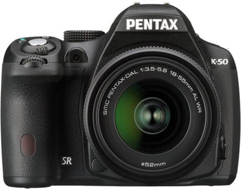 Pentax K-50 18-55mm 3.5-5.6 WR Grade Good Used