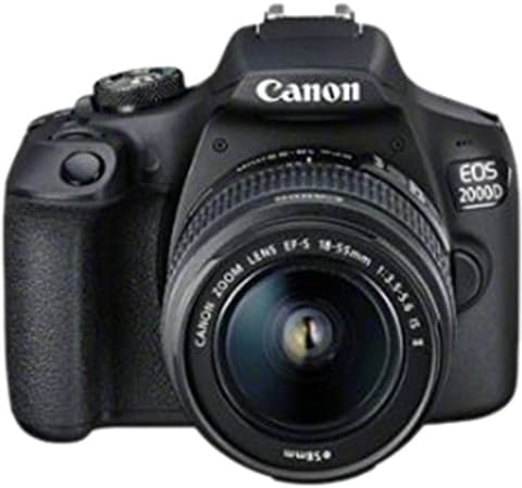 Canon EOS 2000D Black + 18-55mm IS II Grade Excellent Used