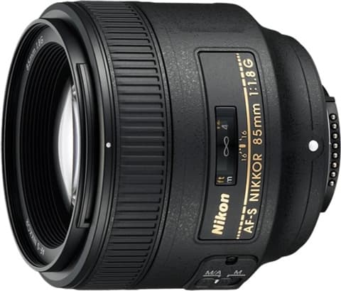 Nikon AF-S Nikkor 85mm F/1.8G Lens Used