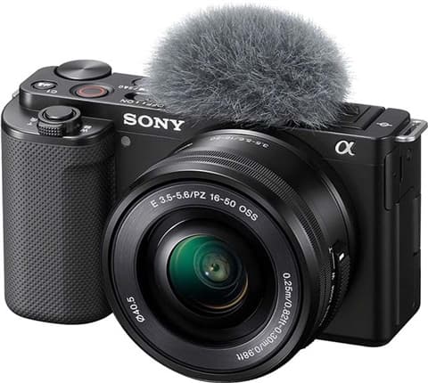 Sony ZV-E10 4K Vlog Camera 24.2MP + 16-50mm F/3.5-5.6 SELP1650 OSS Grade Good Used